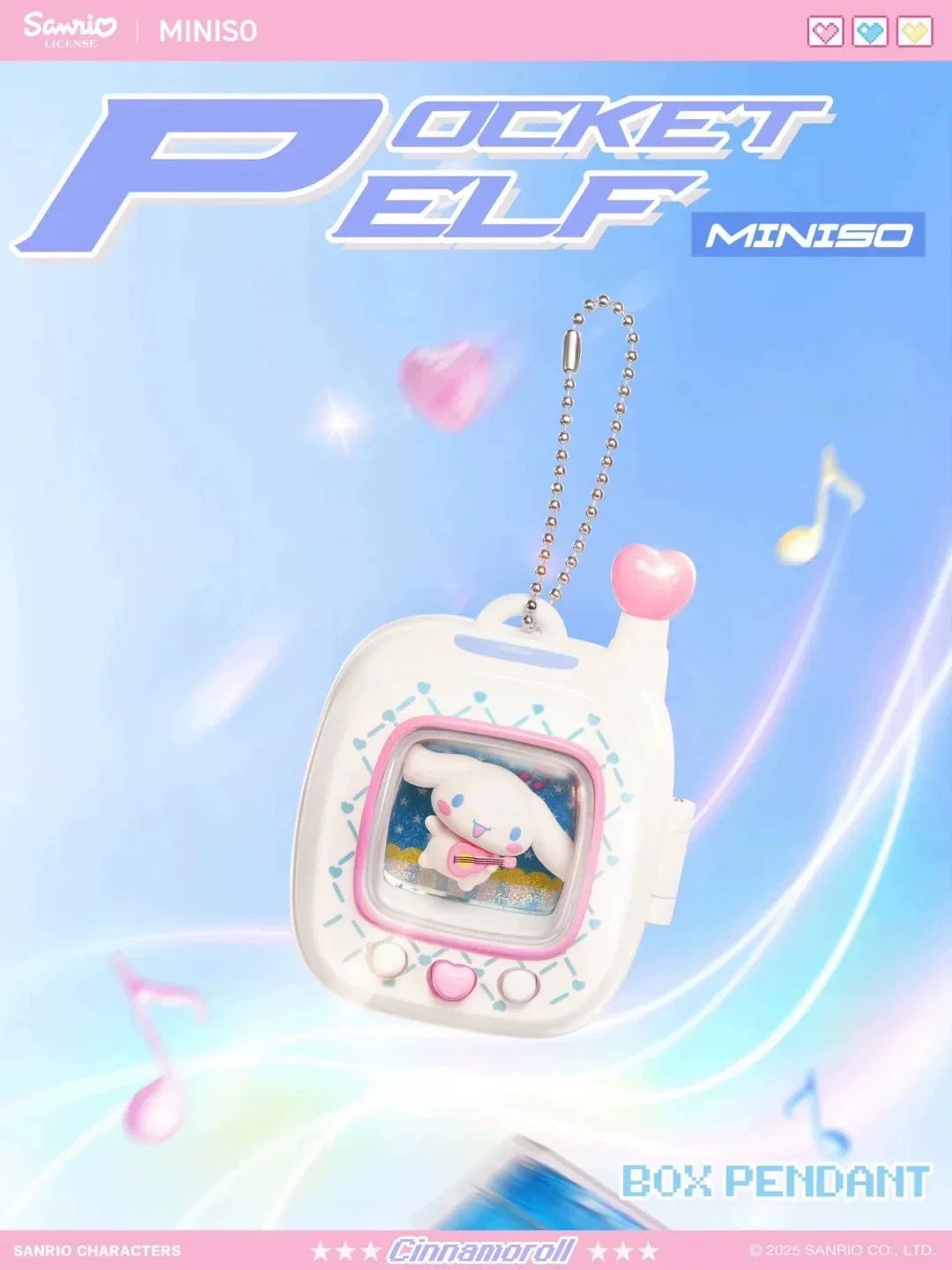Miniso x Sanrio Characters Pocket Elf Series | Hello Kitty My Melody Kuromi Cinnamoroll Pompompurin Pochacco Keroppi Bad Badtz Maru Hangyodon AhirunoPekkle - Kawaii Collectable Toys Toy Collection - KawaiiGiftLand