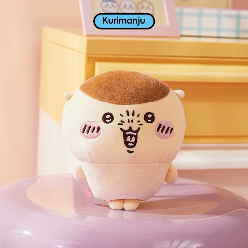 ChiiKawa X Miniso | Momonga Kurimanju Rakko Plush Doll - 20cm Kawaii Doll Plush Cute Doll Decoration KawaiiGiftLand