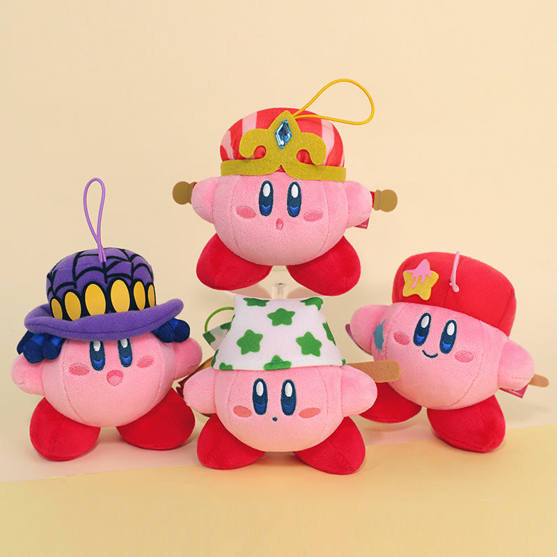 Kirby X Cute Studio | Kirby Character Series Plush Doll Keychain - Starkabi Poyo 11cm Kawaii items Room Decoration doll KawaiiGiftLand