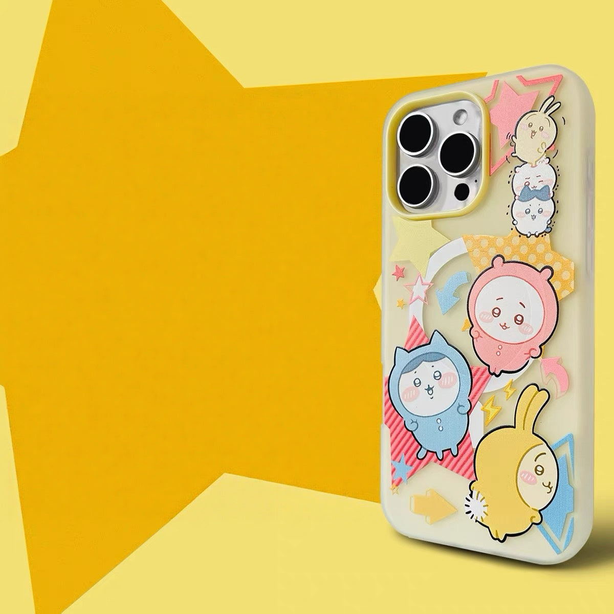 Japanese Cartoon ChiiKawa Club Music Party | Laser Case & Matt Jelly Case - iPhone Case 11 12 13 14 15 16 16e 17 17e 18 Pro Promax