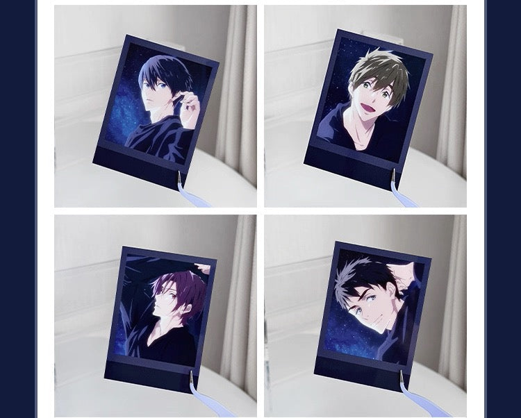 Japanese Anime Free! Iwatobi Swim Club Star Night Series Card Part 1 | Haruka Makoto Rin Nagisa Rei Kirishima Sosuke - Cute Kawaii Item Blind Bag
