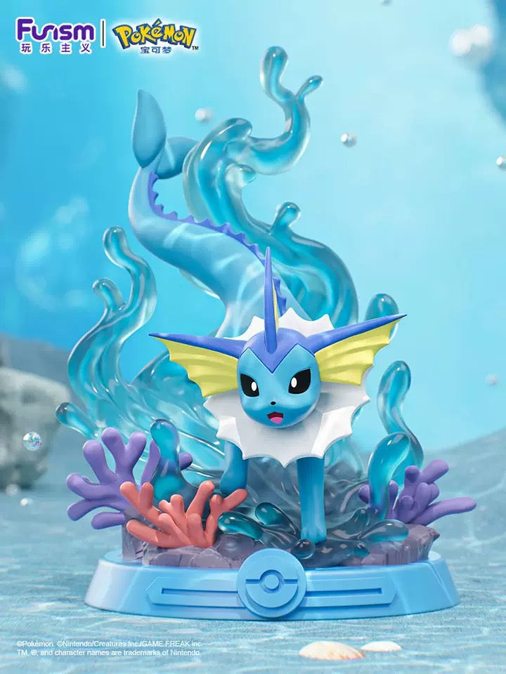 Pokemon Eevee Evolution Evolve Adventure Version | Eevee Vaporeon Jolteon Flareon Espeon Umbreon Leafeon Glaceon Sylveon - Collectable Toys Mystery Blind Box KawaiiGiftLand