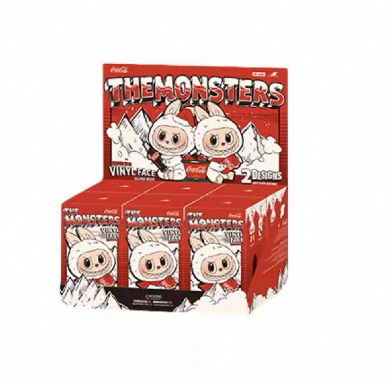 Popmart The Monster X Soft Drinks Limited Edition | Vinyl Face Plush Doll Figure Keychain - 15cm Kasing Lung Zimomo Labubu Toy Collection