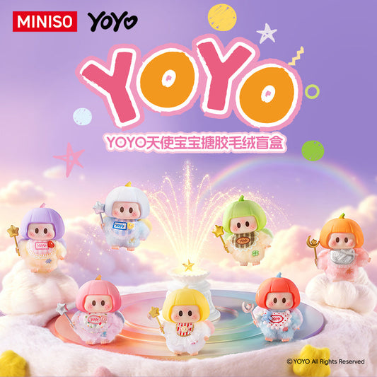 YOYO Chan Doll | Yoyo Angel Baby - Plush Vinly Keychain Pendant Blind Box