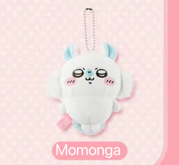 ChiiKawa X Miniso | ChiiKawa Hachiware Usagi Momonga Mini Plush Doll Keychain - Kawaii items Room Decoration doll KawaiiGiftLand