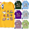 Cute Animals Capybara Style T-Shirt Series | Happy & Fun Daily Part2 - Kawaii Fashion Items for Child & Adult