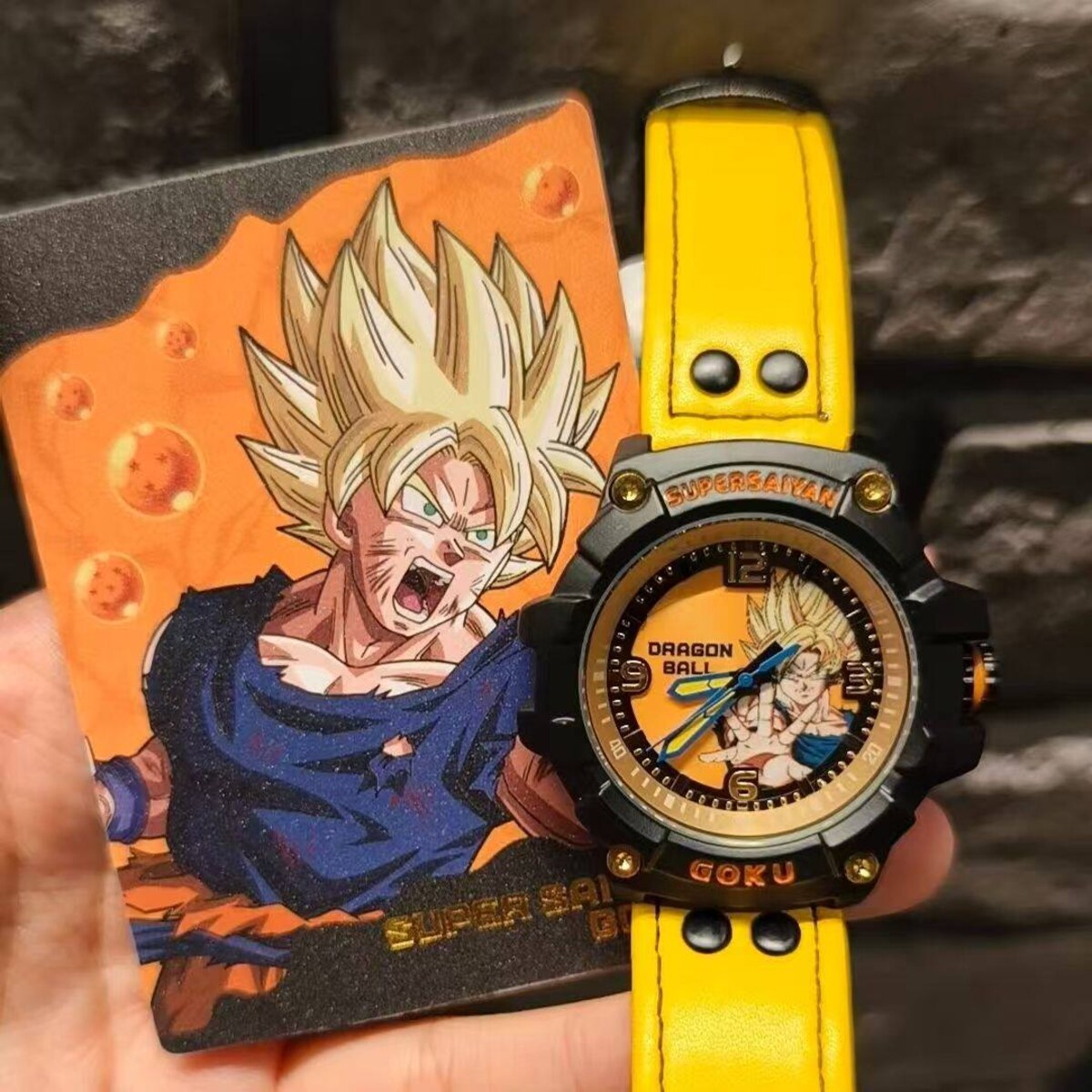 MINISO Dragon Ball Z Super Saiyan Goku blind box watch
