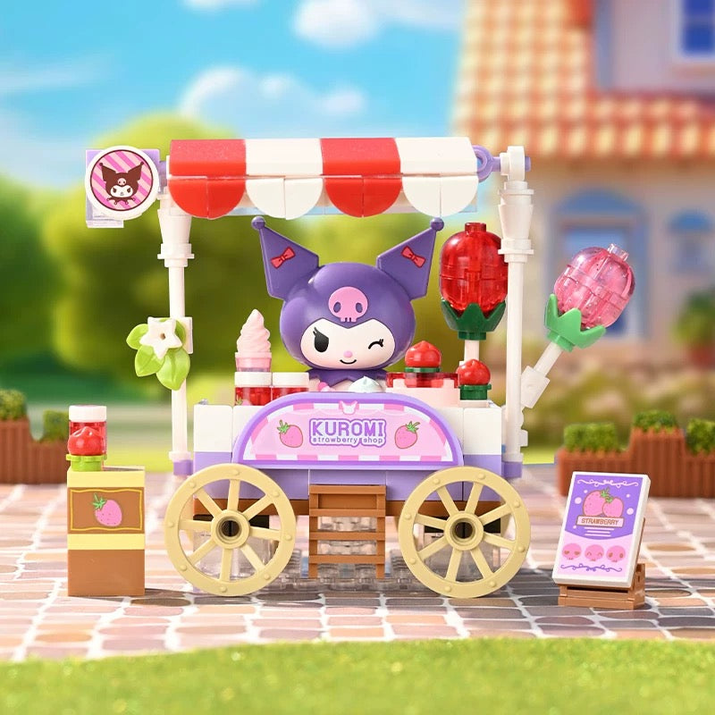 Sanrio Sweet Strawberry Town | Hello Kitty My Melody Kuromi Cinnamoroll Pompompurin Pochacco -  Building Blocks Toy Collections KawaiiGiftLand