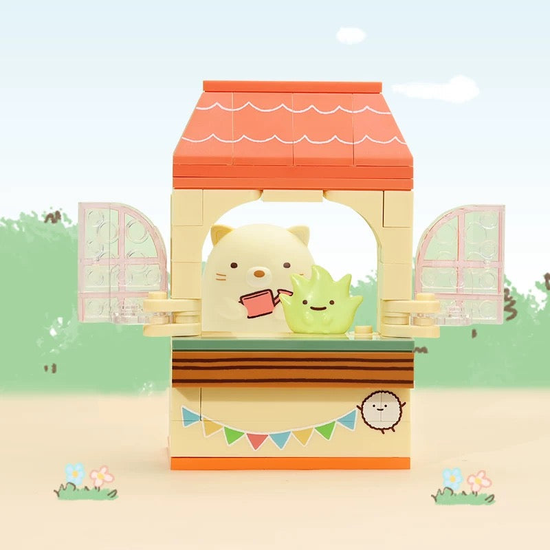 Sumikko Gurashi Little Windowsill Series | Shirokuma Penguin? Tokage Tonkatsu Neko Tapioca - Building Blocks Toy Collections KawaiiGiftLand