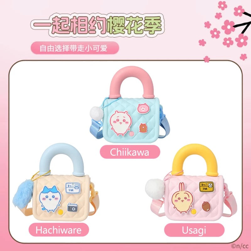 ChiiKawa X Miniso Fashion Plastic Shouder Bag | ChiiKawa Hachiware Usagi - Kawaii items KawaiiGiftLand