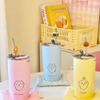 ChiiKawa X Miniso | ChiiKawa Hachiware Usagi Metal Water Cup With Straw - Kawaii Item Decoration