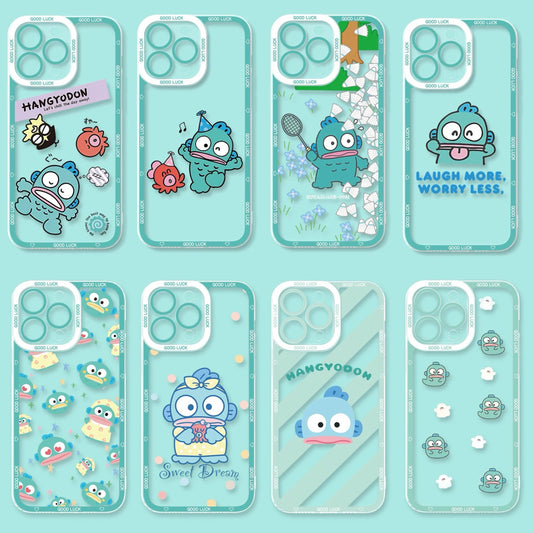 Japan Cartoon Hangyodon | Part2 8 Styles - iPhone Case PLUS SE2 XS XR X 11 12 13 14 15 16 16e 17 17e Pro Promax 12mini 13mini
