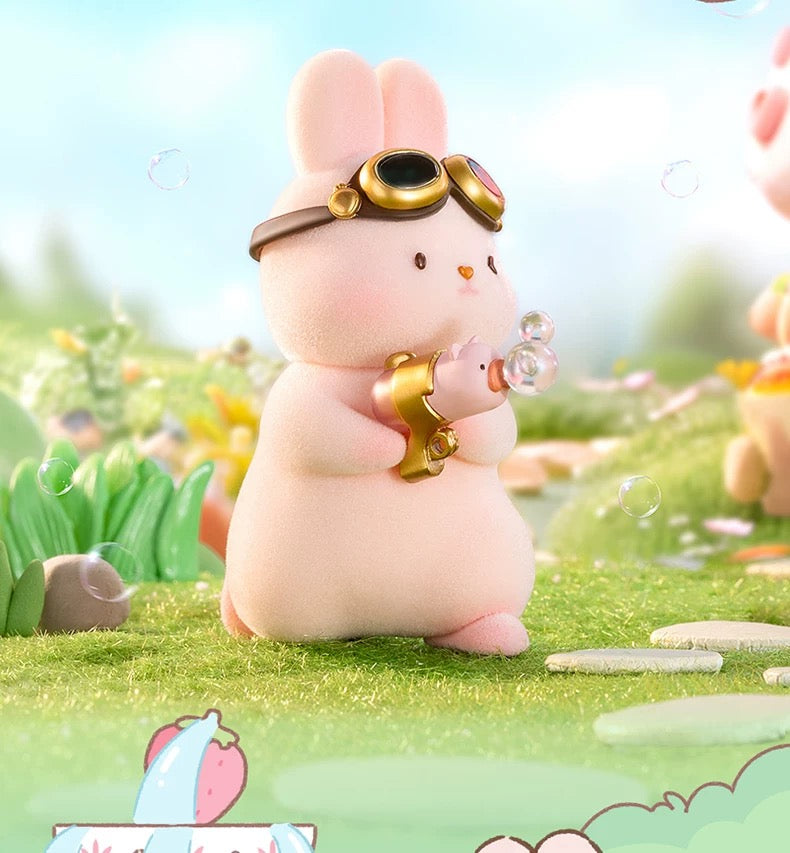 Momo with Bunny Kawaii Lovely Characters | Strawberry Town -Toy Collection Mystery Blind Box KawaiiGiftLand
