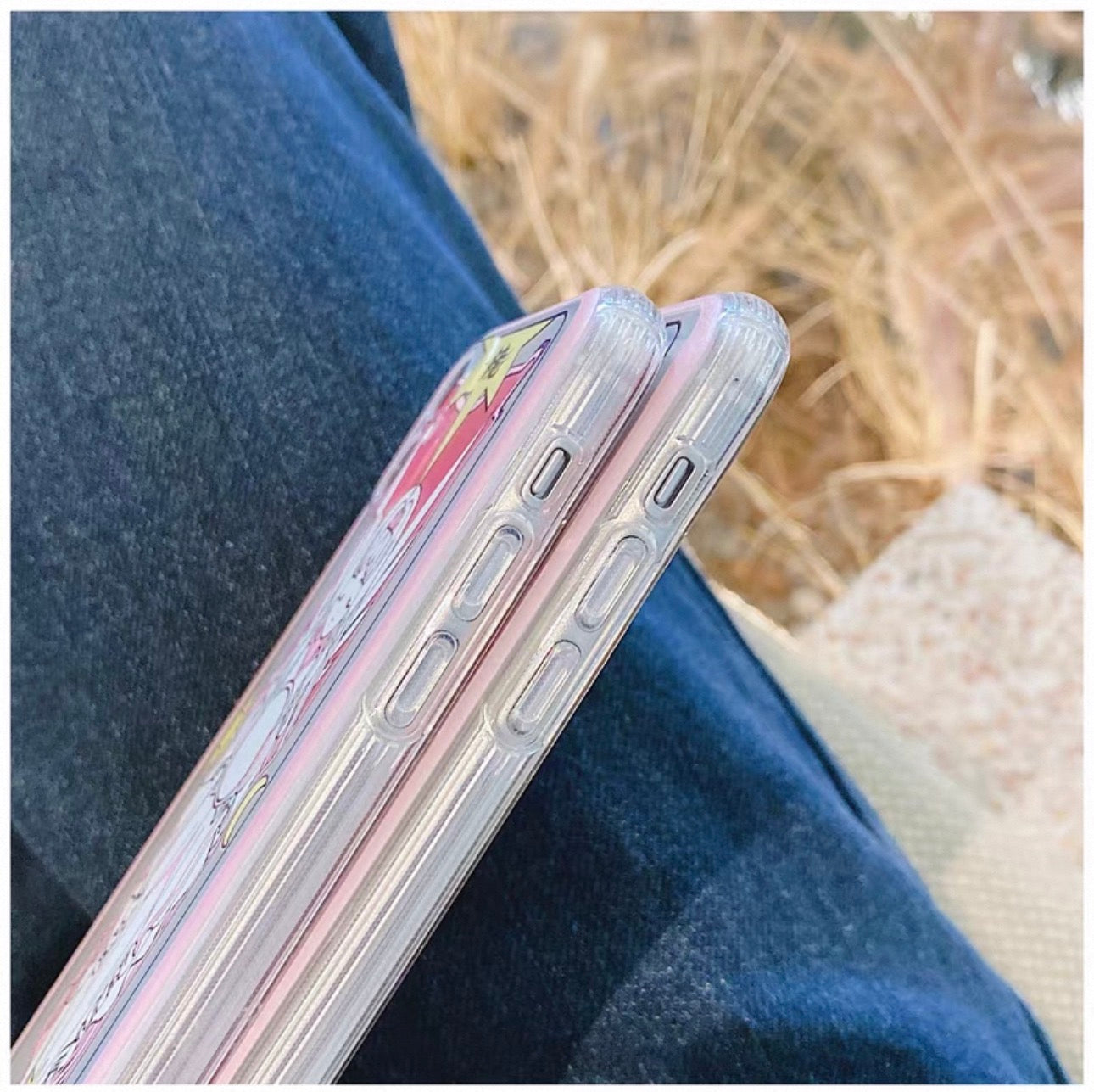 Cardcaptor Sakura Card Version Part 7 with Stand & Strap | The Hope & The Mirror - iPhone Case PLUS SE2 XS XR X 11 12 13 14 15 16 16e 17 17e Pro Promax 12mini 13mini