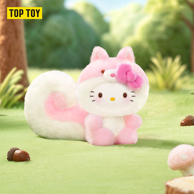 TOPTOY Hello Kitty Healing Forest Series Plush Pendant Blind Box