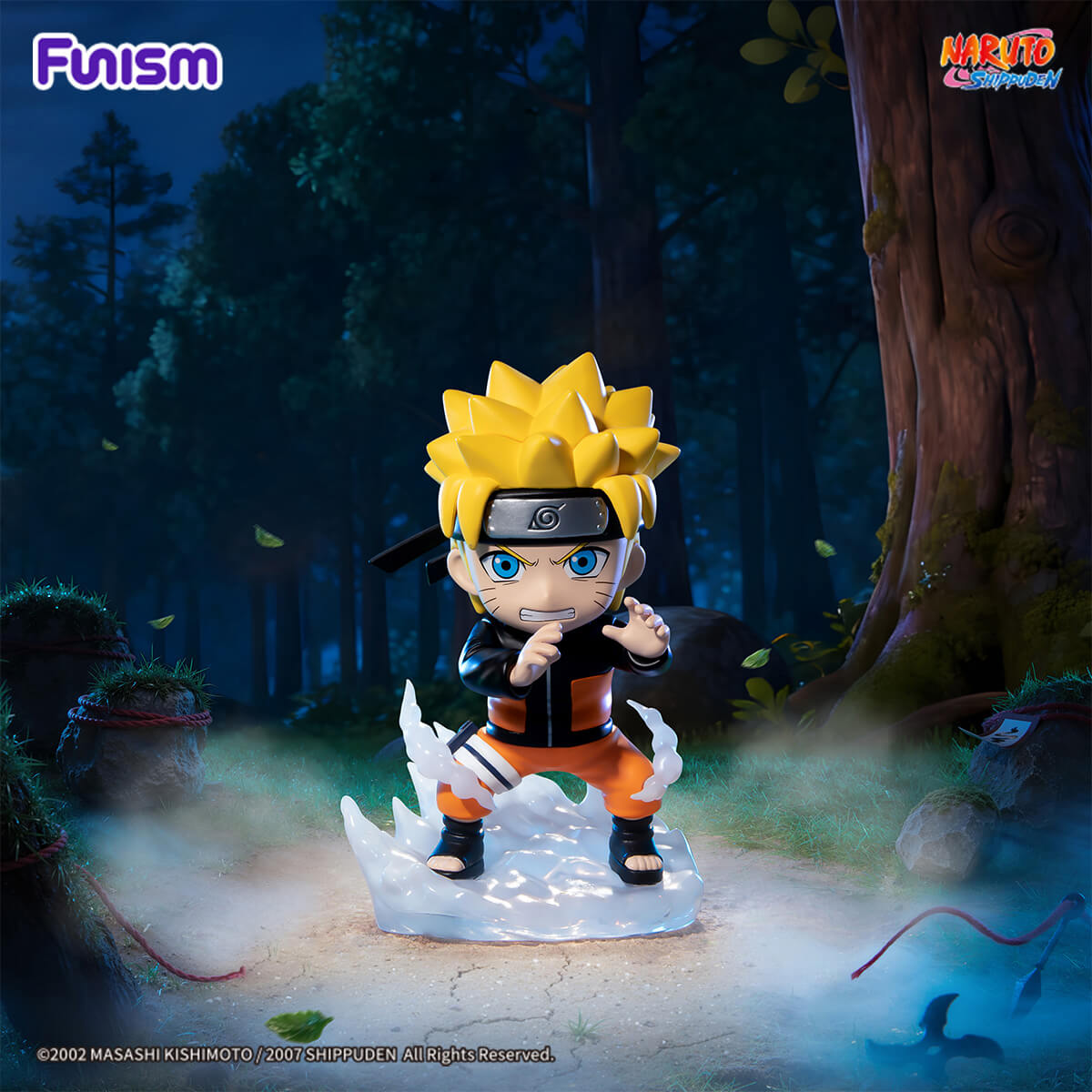 FUNISM Naruto Chronicles Great Ninja War Naruto Uzumaki spiral Rasengan pose figure