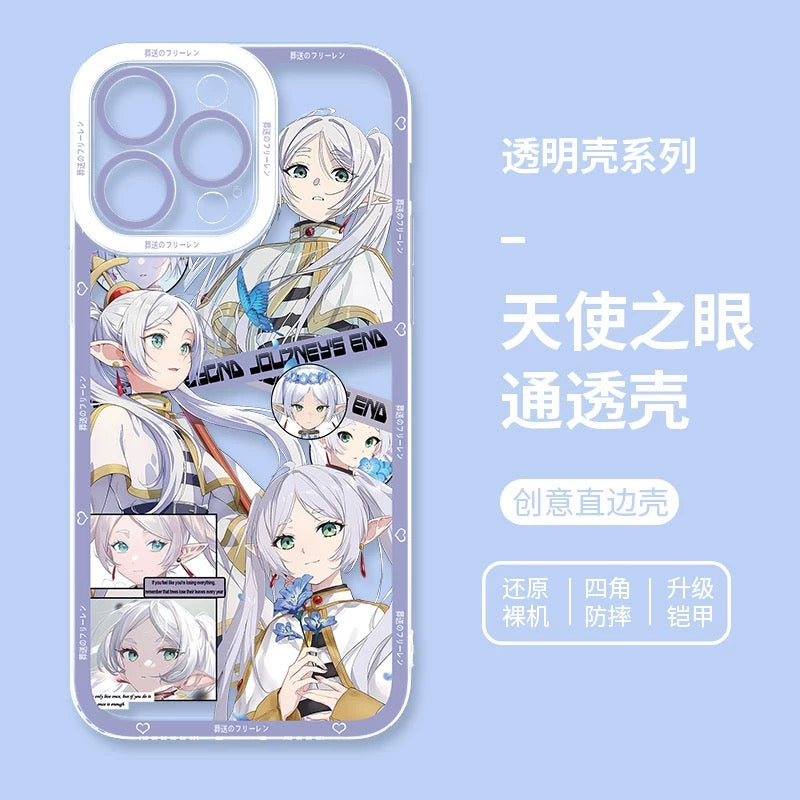 Japanese Anime FRIEREN | Frieren & Fern 6 Styles - iPhone Case PLUS SE2 XS XR X 11 12 13 14 15 16 16e 17 17e Pro Promax 12mini 13mini
