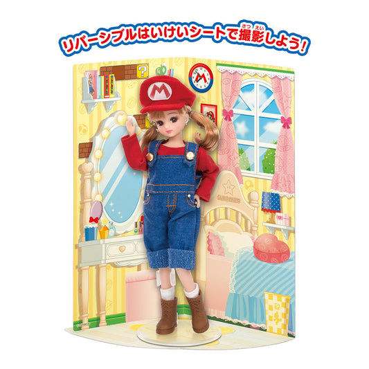 Takara Tomy Licca Chan | Super Mario Crossover Fashion Style Doll 2023 KawaiiGiftLand