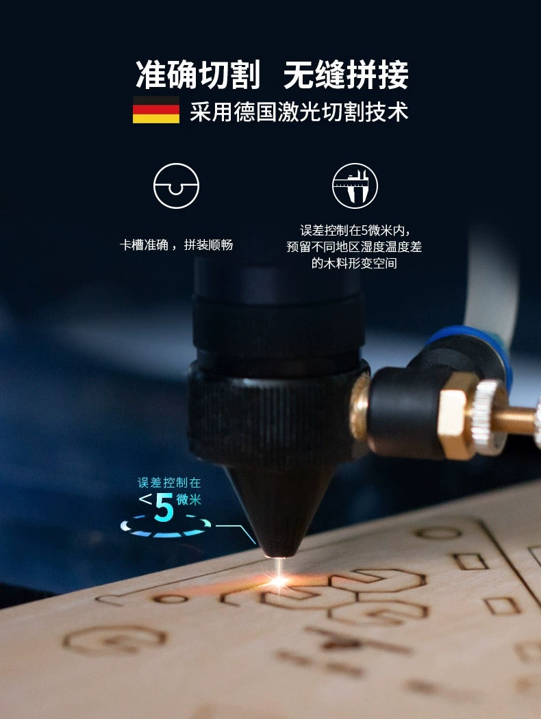 Craft Kits Wooden Music Box | Playful & Fun - DIY Handmade Mini World Miniature Gift