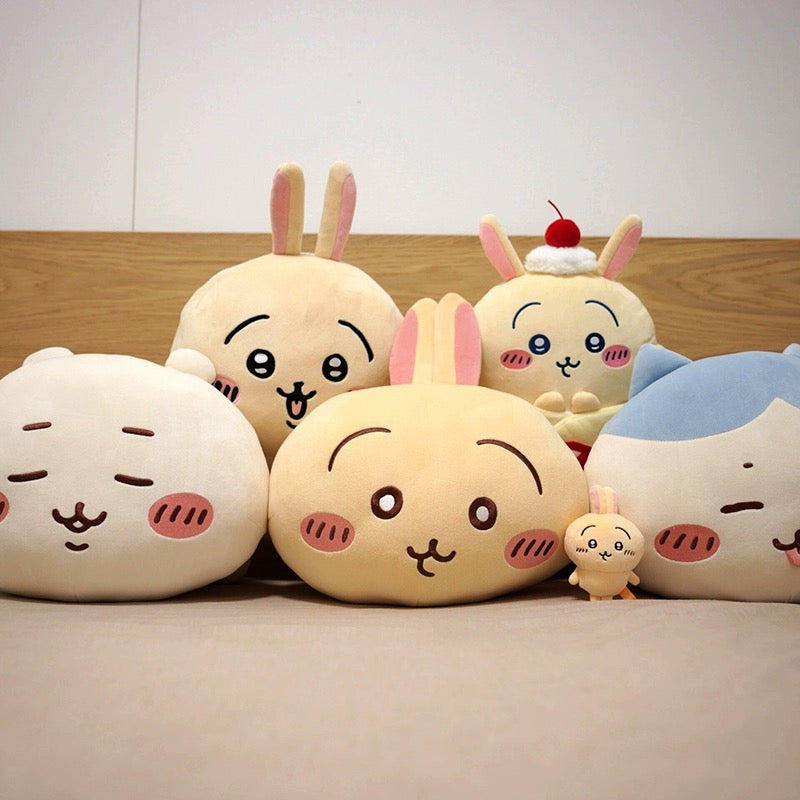 Japan ChiiKawa Laydown Giant Plush Doll | ChiiKawa Hachiware Usagi - 43cm Plush Doll Kawaii items Room Decoration doll KawaiiGiftLand