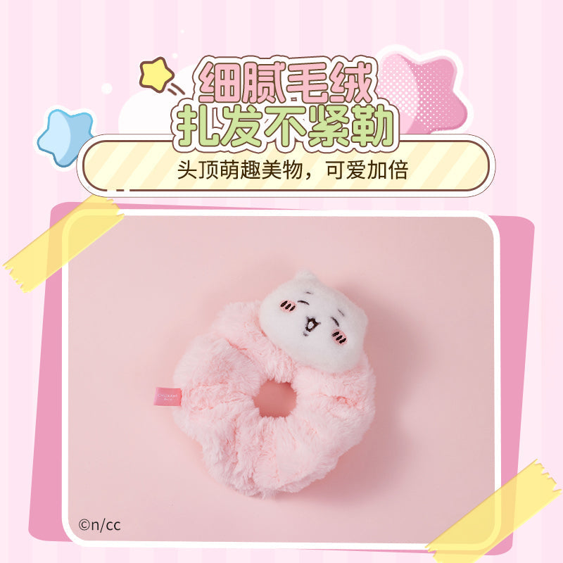 ChiiKawa x Miniso Flurry Hair Tie | ChiiKawa Hachiware Usagi - Kawaii items Cute Hair Accessories KawaiiGiftLand