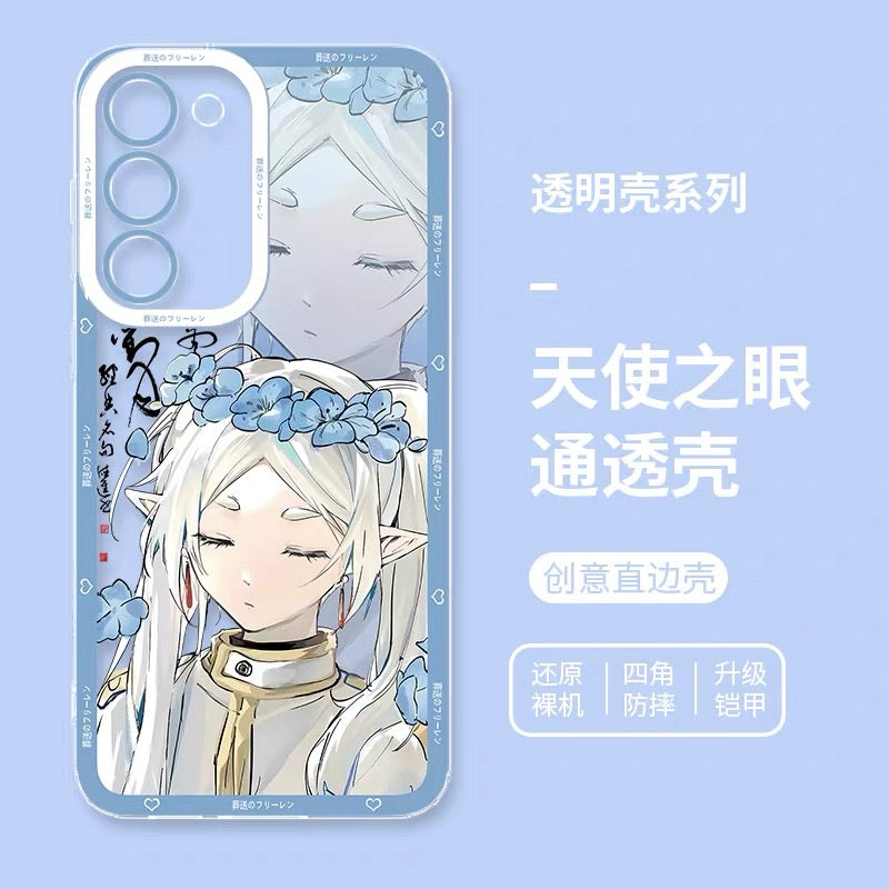 Japanese Anime FRIEREN Couple Style | Frieren Himmel - Phone Case Samsung Galaxy S26 S25 S24 S23 S22 S21 FE Ultra