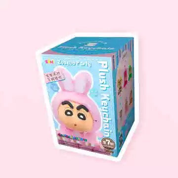 Japanese Cartoon Crayon Shin-chan Cosplay Sitting Series 1 Keychain | Sheep ChocoBi Kappa Rabbit Shiro Monkey Action Kamen - Figure Collectable Toys Mystery Blind Box
