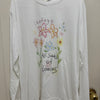 韓国ファッション ガーデンスタイル 長袖日焼け止めTシャツシリーズ | 花と葉 - カワイイファッションアイテム