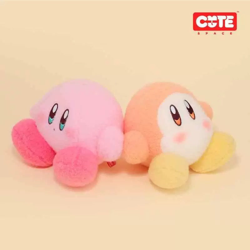 Kirby X Cute Studio | Kirby & Waddle Dee Wool Felt Style Plush Doll - Starkabi Poyo 14cm Kawaii items Room Decoration doll KawaiiGiftLand