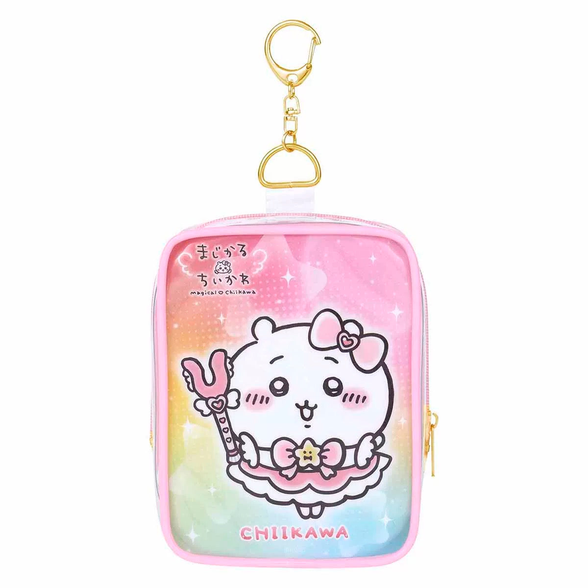 Japanese Cartoon Chiikawa Magic Girl Plastic Itabag Bag Keychain | ChiiKawa Hachiware Usagi Momonga Kurimanju Shisa - Kawaii Items Can Put in Dolls Keep Dolls Clean KawaiiGiftLand