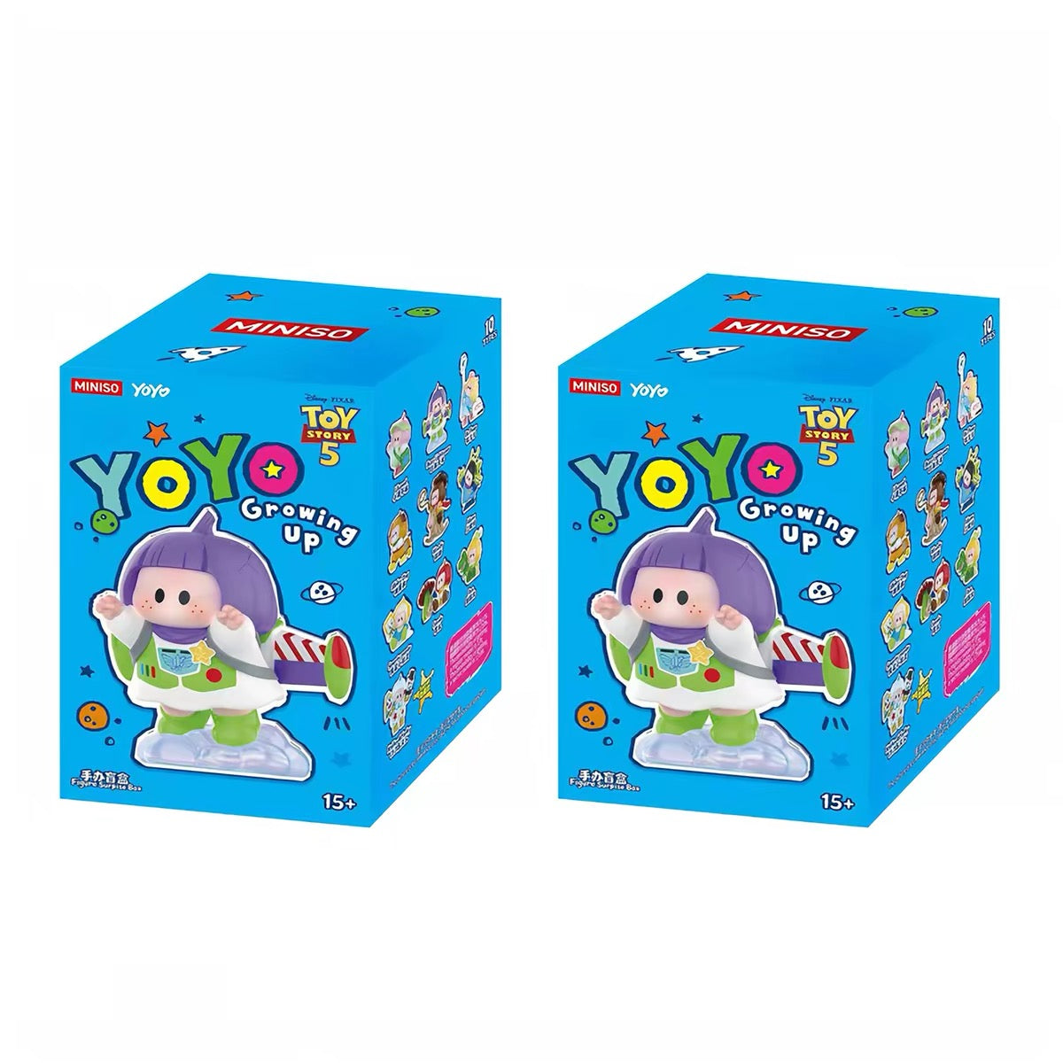 ฟิกเกอร์จิ๋ว YOYO Chan x Toy Story | คอลเลกชัน YOYO Growing Up - กล่องสุ่มของเล่นสะสม
