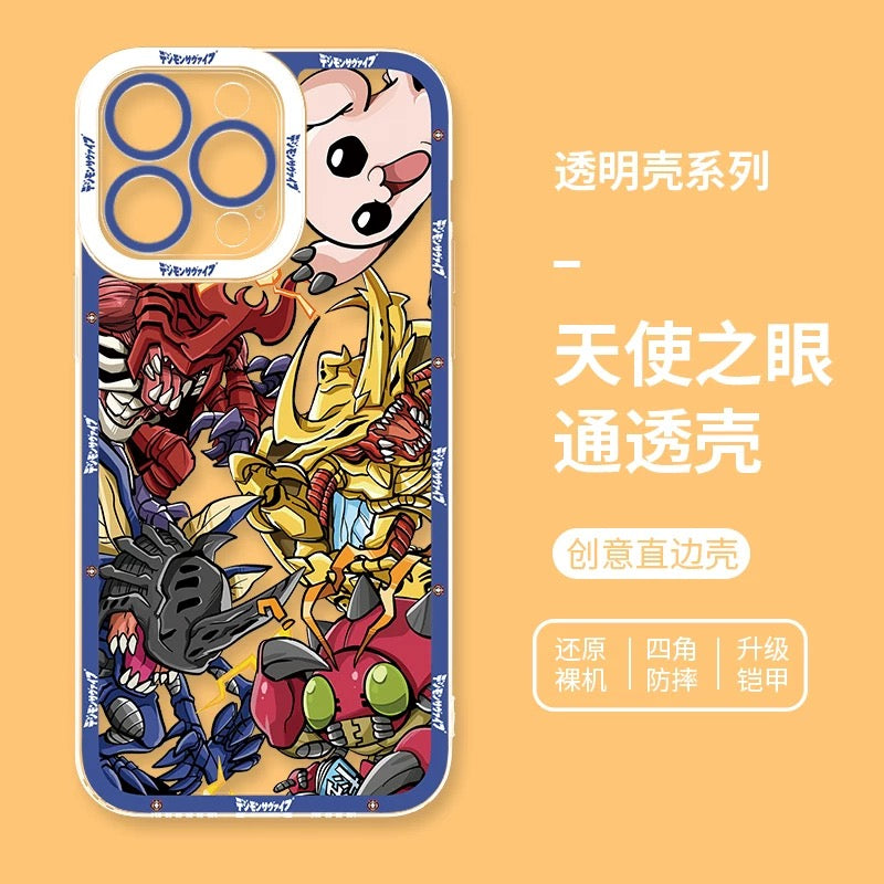 Anime Digimon Digital Monster Evolution Verison | Tentomon - iPhone Case 6 7 8 PLUS SE2 XS XR X 11 12 13 14 15 16 16e Pro Promax 12mini 13mini