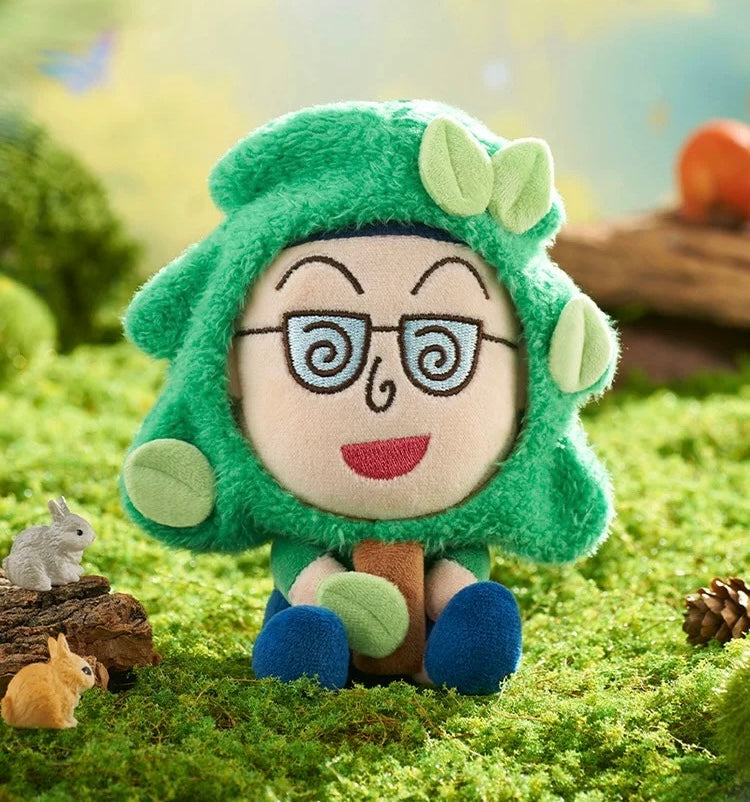 Chibi Maruko Chan Plush Doll | Fairy Tale Theater Part 1 Series - Mini Plush Doll Figure Keychain Collectable Toys Mystery Blind Box