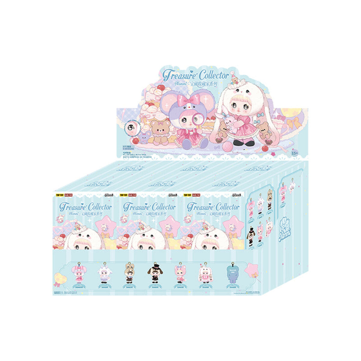 Nommi Treasure Collector Series full case of 6 blind boxes