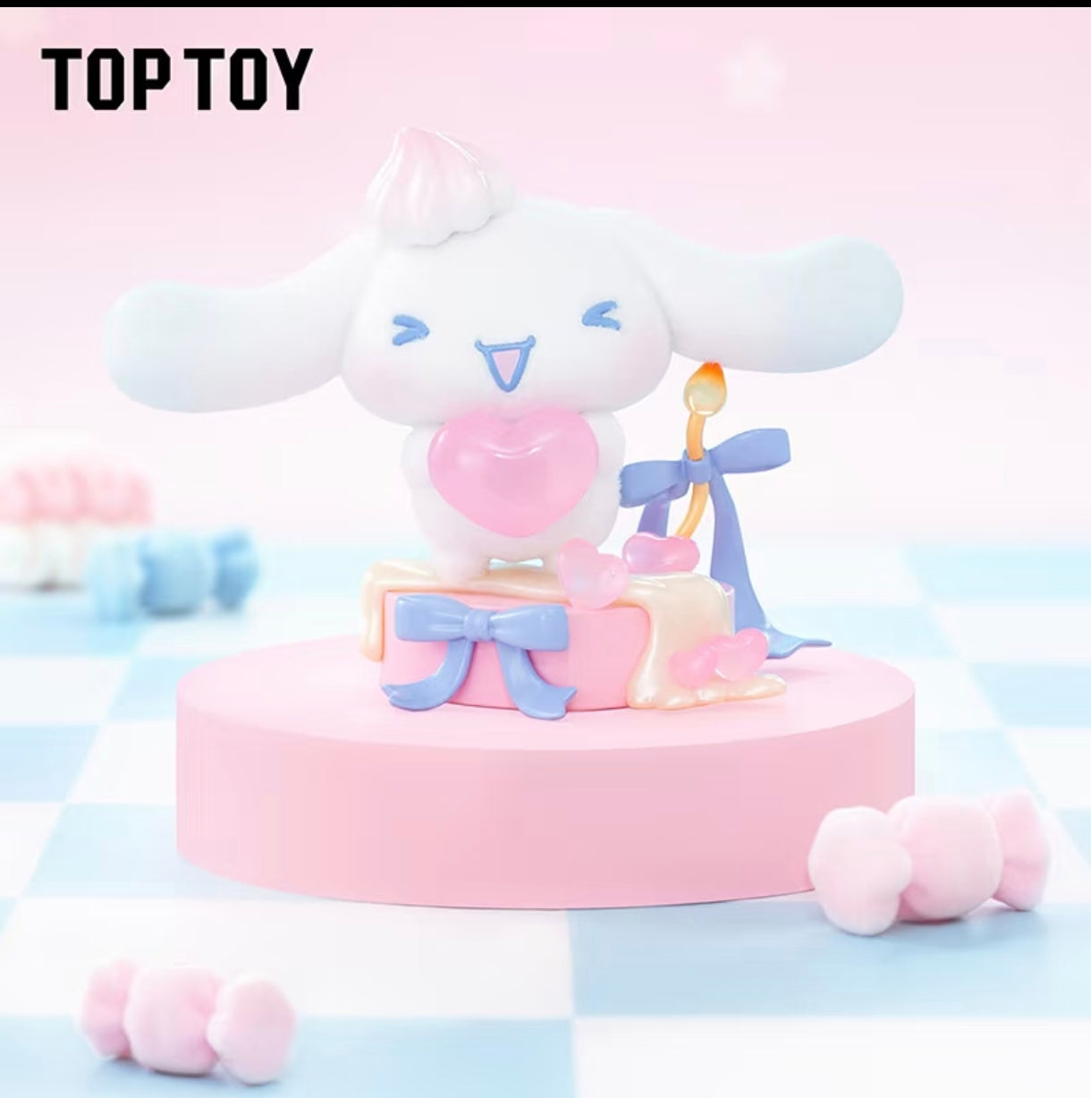 TOPTOY x Sanrio Cinnamoroll Full of Love Series Mystery Blind Box – Kawaii Anime Collectible Figure & Gift for Fans
