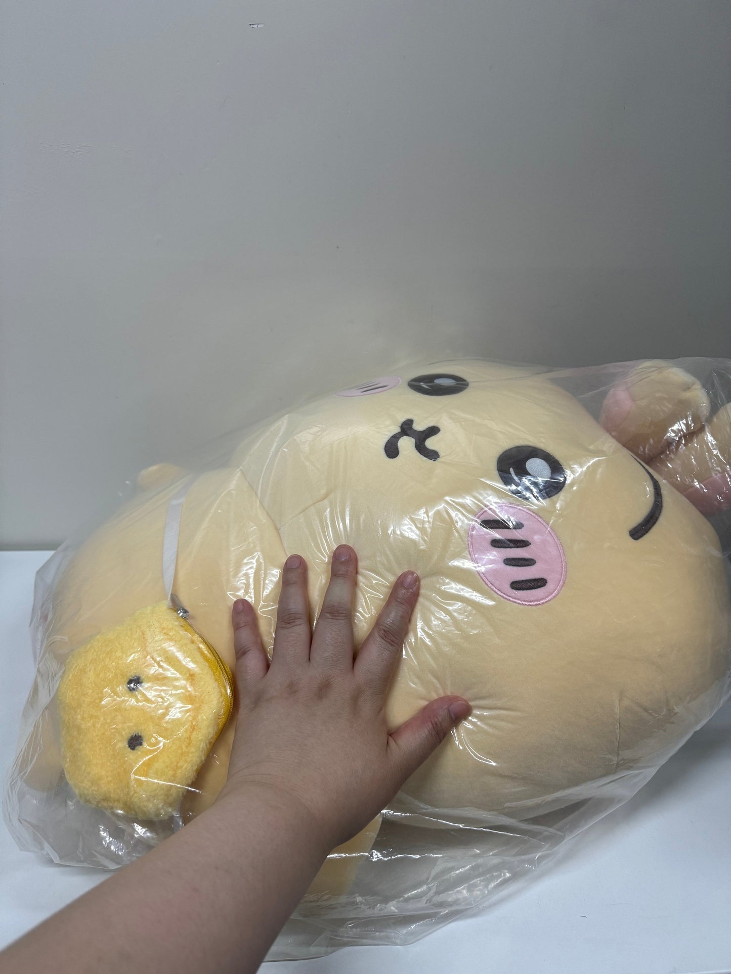 ChiiKawa X Miniso | ChiiKawa Hachiware Usagi -  60cm Giant Outing with Bag Plush Doll Kawaii items Room Decoration doll KawaiiGiftLand