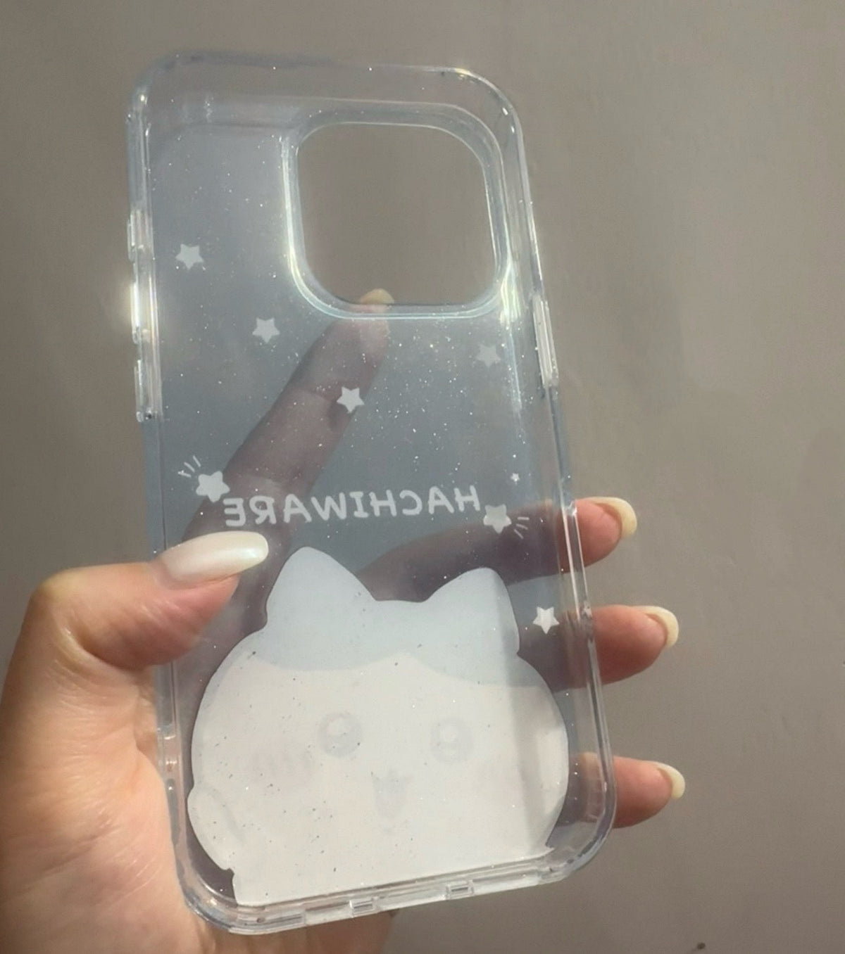 Japanese Cartoon ChiiKawa Gittler Colour Clear Case with Phone Strape | Say Hi Chiikawa Hachiware Usagi Momonga - iPhone Case Plus SE2 11 12 13 14 15 16 16e 17 17e 18 Pro Promax 12mini 13mini
