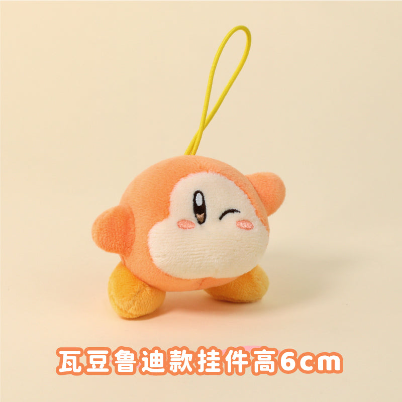 Kirby X Cute Studio | Kirby and Waddle Dee Mini Series Plush Doll Keychain - Starkabi Poyo 5cm Kawaii items Room Decoration doll KawaiiGiftLand
