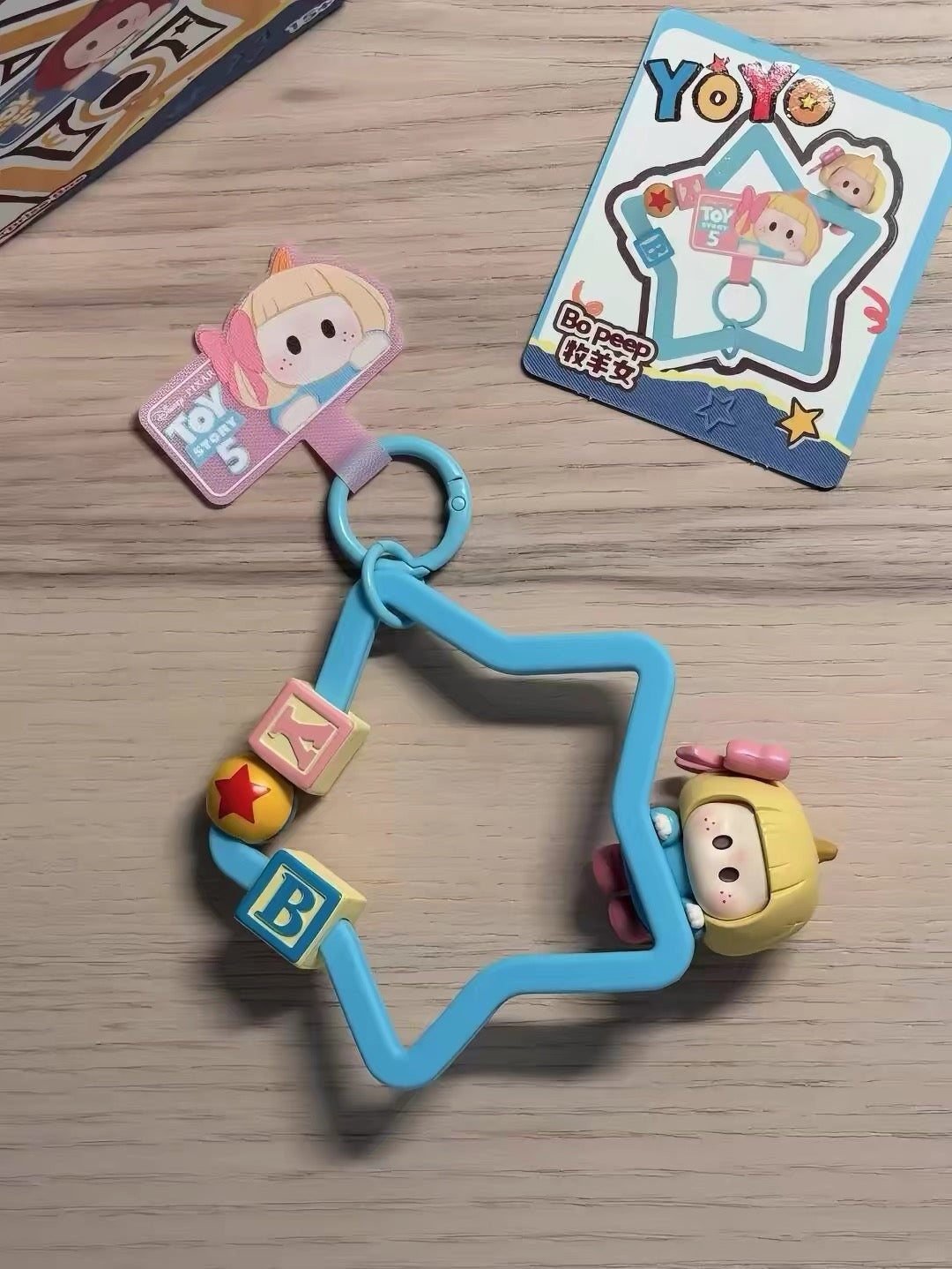 YOYO Chan x Toy Story Mini Figure | YOYO Star Shape Cellphone Pendant Collection - Collectable Toys Mystery Blind Box