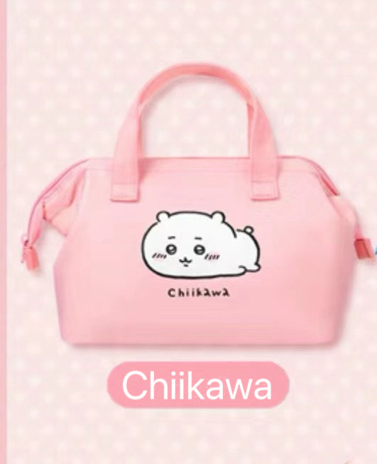 ChiiKawa X Miniso | ChiiKawa Hachiware Usagi Lunch Bag - Kawaii items Room Decoration KawaiiGiftLand