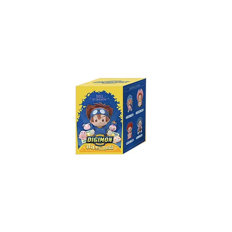 Digimon Adventure Digital Monster Chosen Children Part 1 Plush Keychain I Koromon Tunomon Pyocomon Mochimon Tanemon Pukamon Tokomon Nyaromon - Charm with Plastic Box Mystery Blind Box