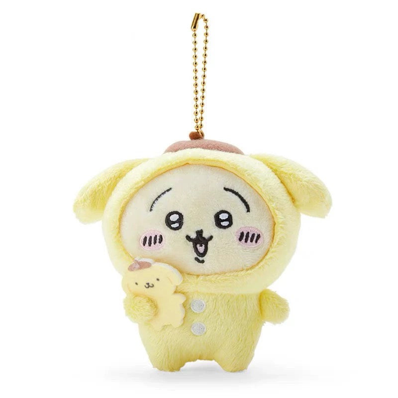 Japan ChiiKawa X Nagano X Sanrio | ChiiKawa Hachiware Usagi Hello Kitty My Melody Cinnamoroll Pompompurin Pochacco Japanese Food -  Plush Doll 20cm Keychain 10cm KawaiiGiftLand