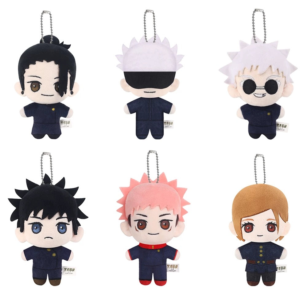 Japanese Amine Jujutsu Kaisen Part 1 Keychain | Satoru Geto Suguru Yuji Megumi  Kugisaki Nobara - Plush Doll Keychain Collectable Toys - KawaiiGiftLand