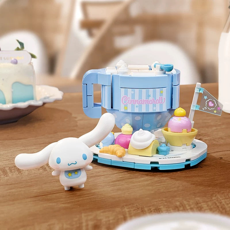 Sanrio Yummy Food Party | Hello Kitty My Melody Kuromi Cinnamoroll Pompompurin Pochacco -  Building Blocks Toy Collections KawaiiGiftLand