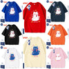 Cute Animals Cat Style T-Shirt Series | Kitten with Headphone Part1 - Kawaii Fashion Items for Child & Adult Matching outfits for Parents and Children