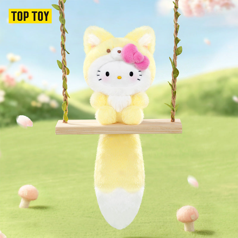 TOPTOY Hello Kitty Healing Forest Series Plush Pendant Blind Box