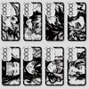 Japanese Anime Kimetsu no Yaiba Demon Slayer White & Black Draft Style | Tanjiro Zenitsu Giyuu Tomioka Rengoku Kyoujurou Nezuko Inosuke Mitsuri Kocho Shinobu - Phone Case Samsung Galaxy S26 S25 S24 S23 S22 S21 FE Ultra Edge