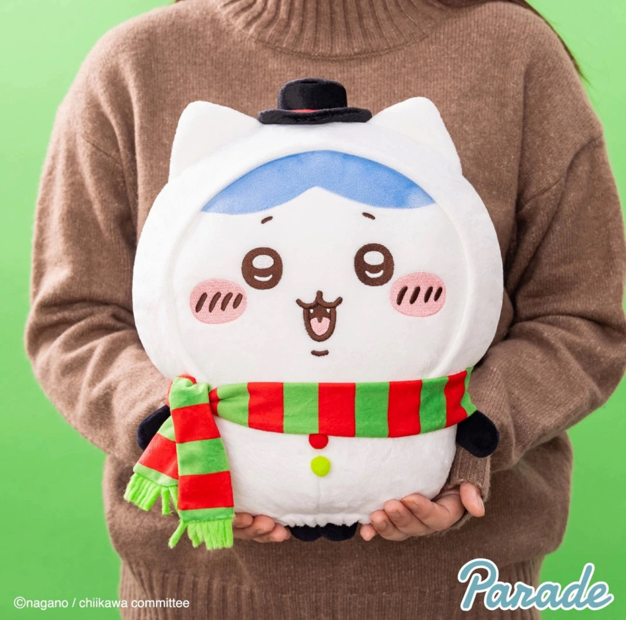 Japan ChiiKawa Prize | 2024 Merry Christmas Chiikawa Hachiware Usagi Plush Doll - Kawaii items Room Decoration doll KawaiiGiftLand