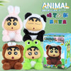 52TOYS x Japanese Cartoon Crayon Shin-chan Cosplay Animal Series 1 | Rabbit Frog Panda Bear - Figure Collectable Toys Mystery Blind Box