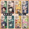 Japanese Anime Kimetsu no Yaiba Demon Slayer Cute Style | Tanjiro Nezuko Zenitsu Inosuke Giyuu Tomioka Tokito Muichiro Rengoku Kyoujurou Kanroji Mitsuri - iPhone Case PLUS SE2 XS XR X 11 12 13 14 15 16 16e 17 17e Pro Promax 12mini 13mini